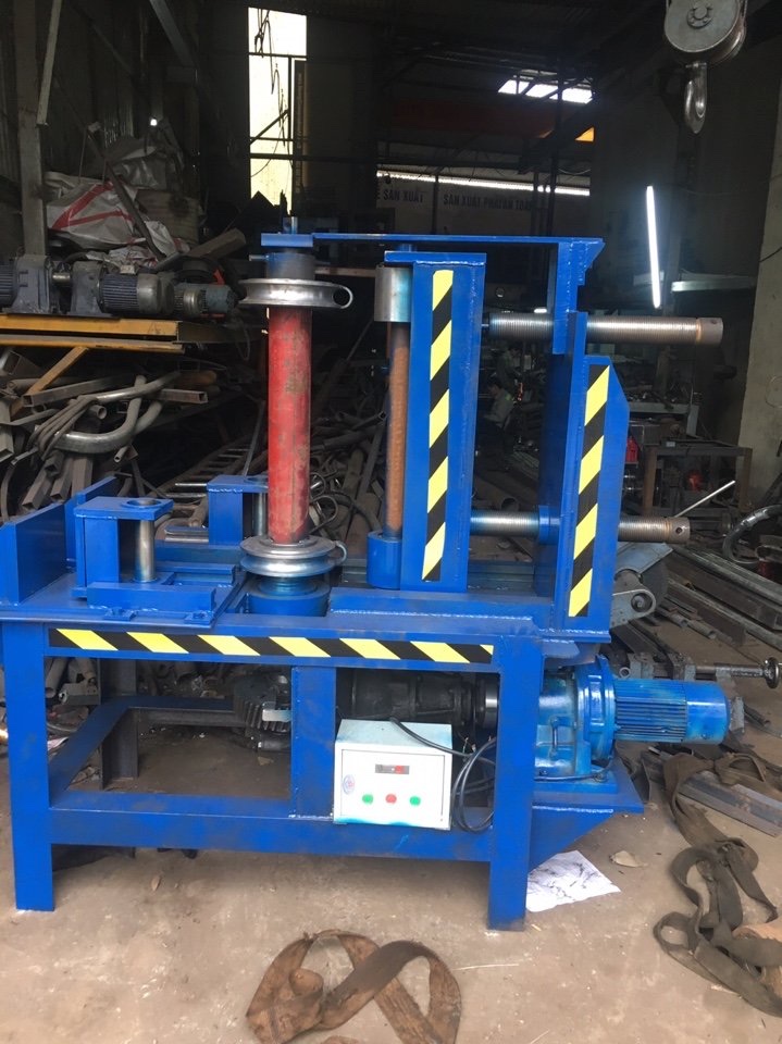 Máy uốn chân bể bơi di động
